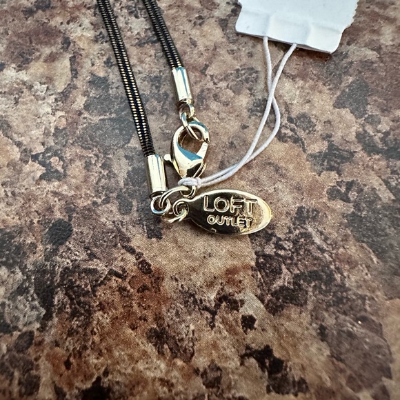 🎉2/40🎉 NTW Loft Black and Gold Necklace - Picture 3 of 4